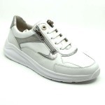 Solidus sneaker wit leder 54501